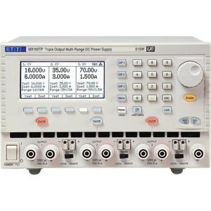 Aim TTi MX100TP Labvoeding, regelbaar 0 - 35 V/DC 0 - 6 A Aantal uitgangen: 3 x