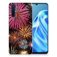 OPPO A91 Silicone Back Cover Vuurwerk