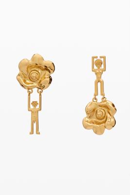 Lange oorbellen Zalio - MATERIAL FINISHES - U