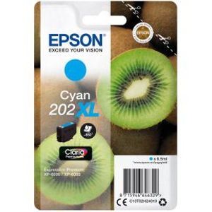 Epson 202XL 8.5ml 650pagina's Cyaan inktcartridge - [C13T02H24010]