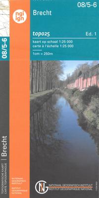 Wandelkaart - Topografische kaart 8/5-6 Brecht - Malle | NGI - Nationaal Geografisch Instituut Wandelkaart - Topografische kaart 8/5-6 Brecht - Malle | NGI - Nationaal Geografisch Instituut