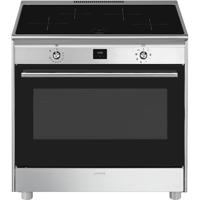 SMEG CG90CIXT Classici Esthetisch Fornuis met Inductie Kookplaat - 90 x 60 cm