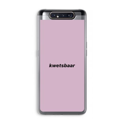 kwetsbaar: Samsung Galaxy A80 Transparant Hoesje