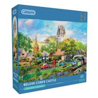 Below Corfe Castle Puzzel 1000 Stukjes
