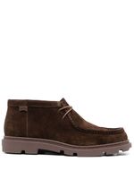 Camper chaussures en daim Junction à lacets - Marron - thumbnail