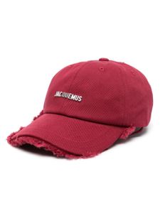 Jacquemus casquette Artichaut à bords francs - Rouge