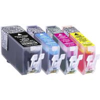 Basetech Inktcartridge vervangt Canon PGI-520PGBK, CLI-521C, CLI-521M, CLI-521Y Compatibel Combipack Zwart, Cyaan, Magenta, Geel BTC72 1508,0005-126 - thumbnail