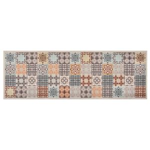 Keukenmat wasbaar Mosaic Colour 60x180 cm