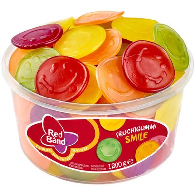 Red Band - Winegum Smiles - 100 stuks