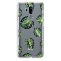 Tropische bladeren: LG G7 Thinq Transparant Hoesje