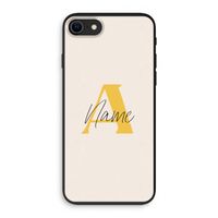 Amber Script: iPhone SE 2020 Biologisch afbreekbaar hoesje