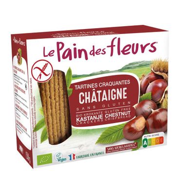 Tamme kastanje crackers bio