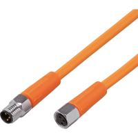 ifm Electronic EVT147 Verbindingskabel Aantal polen (sensoren): 3, 3 Stekker, recht, Bus, recht 10 m 1 stuk(s)