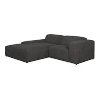 by fonQ Wonder 3-zitshoekbank met Chaise Longue Links - Rib by fonQ Wonder 3-zitshoekbank met Chaise Longue Links - Rib
