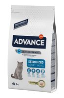 ADVANCE CAT STERILIZED TURKEY 3 KG - thumbnail