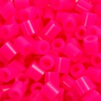 NABBI Strijkkralen, afm 5x5 mm, gatgrootte 2,5 mm, medium, cerise (32258), 1100 stuk/ 1 doos