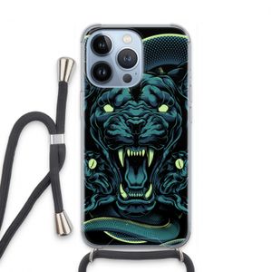 Cougar and Vipers: iPhone 13 Pro Transparant Hoesje met koord