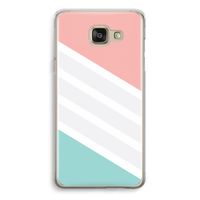Strepen pastel: Samsung Galaxy A5 (2016) Transparant Hoesje