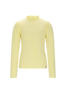 NoNo winter jersey t-shirt meisjes - geel - Koss - rib, ecovero