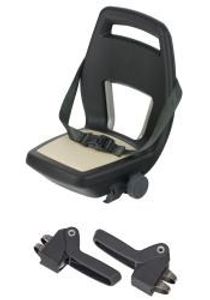 Qibbel achterzitje junior zwart/creme compleet q344