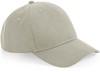 Beechfield CB62N Organic Cotton 5 Panel Cap - Stone - One Size