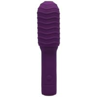 Doc Johnson Elite - Mini Vibrator met verwisselbare opzetstuk - 4 / 10 cm