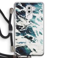 Golven: Honor 6X Transparant Hoesje met koord