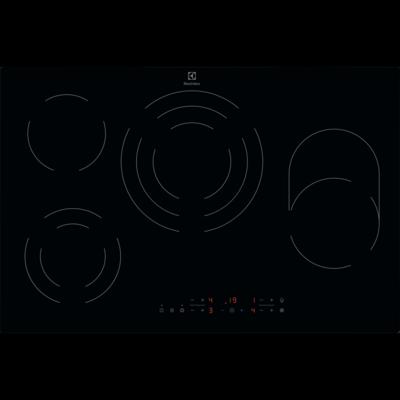 Electrolux 300 Radiant Hob - Keramische kookplaat, 80 cm lrr8438ck
