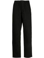 Undercover pantalon en lin à coupe droite - Noir Undercover pantalon en lin à coupe droite - Noir