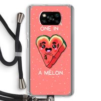 One In A Melon: Xiaomi Poco X3 NFC Transparant Hoesje met koord