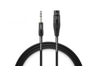 Warm Audio PRO-XLRF-TRSM-3 audio kabel 0,9 m XLR 6.35mm TRS Zwart