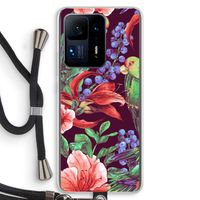 Papegaaien: Xiaomi Mi Mix 4 Transparant Hoesje met koord