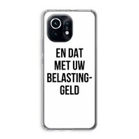 Belastinggeld: Xiaomi Mi 11 Transparant Hoesje