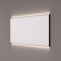 Badkamerspiegel SPV10000BL | 80x70 cm | Indirecte LED verlichting | Touch button | Met spiegelverwarming