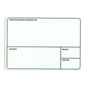 ProDJuser Case labels wit (per stuk)
