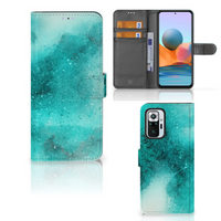 Hoesje Xiaomi Redmi Note 10 Pro Painting Blue - thumbnail