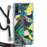 Fantasie jungle: Huawei P20 Lite (2019) Transparant Hoesje met koord