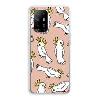 Papegaai: Oppo A94 5G Transparant Hoesje