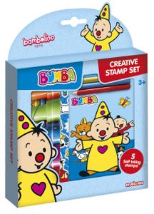 Bumba creative stempelset - knutselset met stempels, potloden en stickers - creatief speelgoed