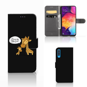 Samsung Galaxy A50 Leuk Hoesje Giraffe