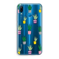 Sanseveria: Huawei P20 Lite Transparant Hoesje