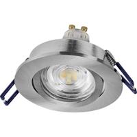 OSRAM HOMELIGHTING 4058075853775 Plafondspot, LED-plafondspot GU10 Satijn-nikkel