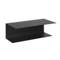 LIROdesign wandplank - zwevend nachtkastje Valencia zwart LIROdesign wandplank - zwevend nachtkastje Valencia zwart