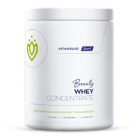 Vitakruid Beauty Whey protein met 5 gr Collageen Solugel® Vitakruid Beauty Whey protein met 5 gr Collageen Solugel®