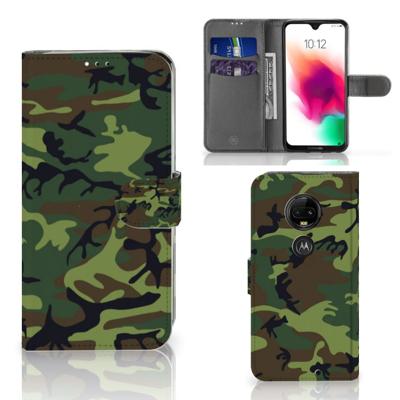 Motorola Moto G7 | G7 Plus | Telefoon Hoesje | Army Dark
