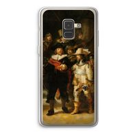 De Nachtwacht: Samsung Galaxy A8 (2018) Transparant Hoesje