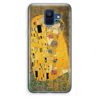 Der Kuss: Samsung Galaxy A6 (2018) Transparant Hoesje
