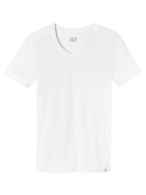 Schiesser - Long Life Soft - Shirt 1/2 - wit, Maat:2XL