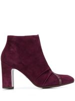 Chie Mihara bottines Erina à plis - Rouge
