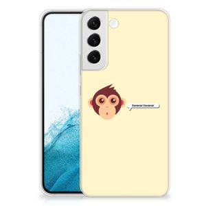 Samsung Galaxy S22 Plus Telefoonhoesje met Naam Monkey